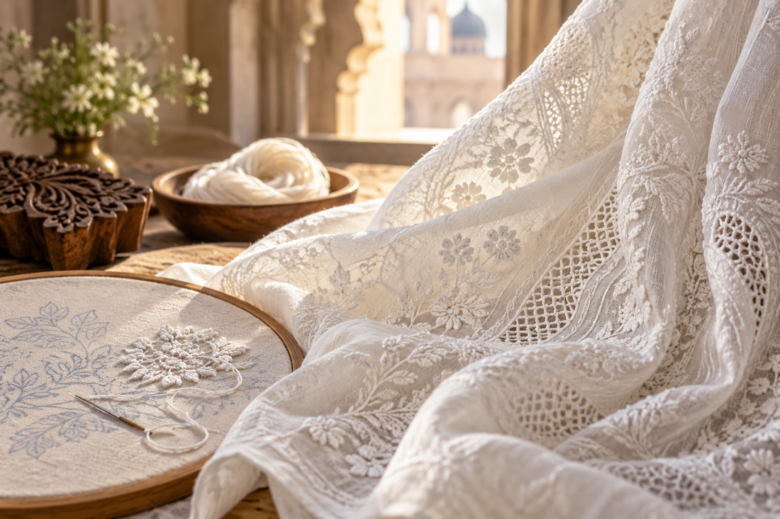What Chikankari actually is