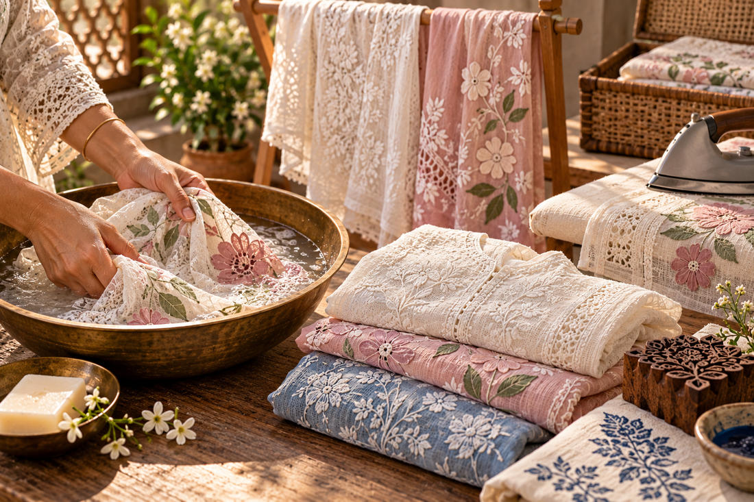How to look after hand embroidery